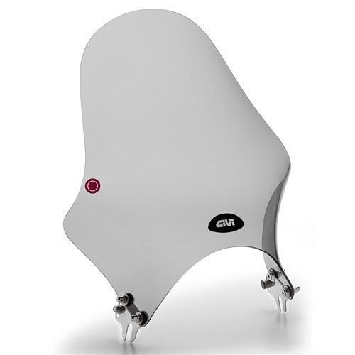 GIVI SCREEN UNI WITH KIT SMOKED 37hX35w