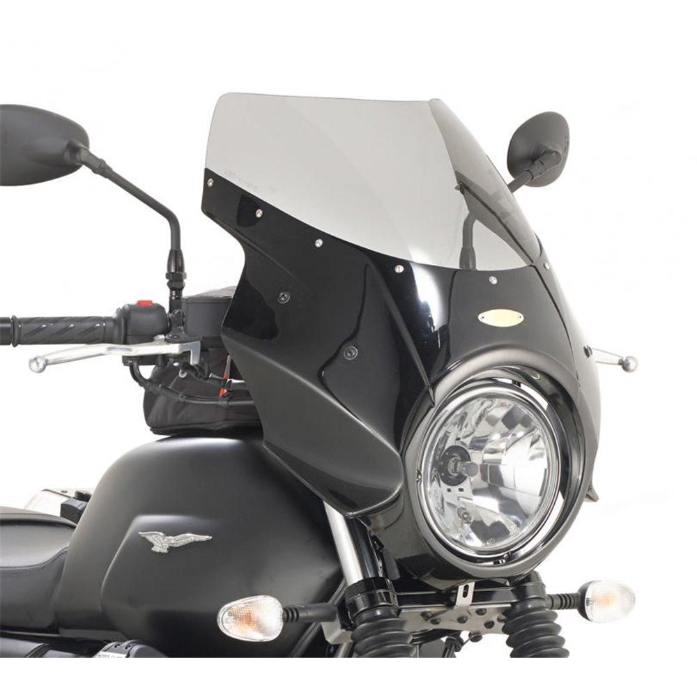 GIVI FIBREGLASS FAIRING WITH SMOKED SCREEN - BMW/MOTO GUZZI (NEEDS FITTING KIT A8201A OR A5115A)