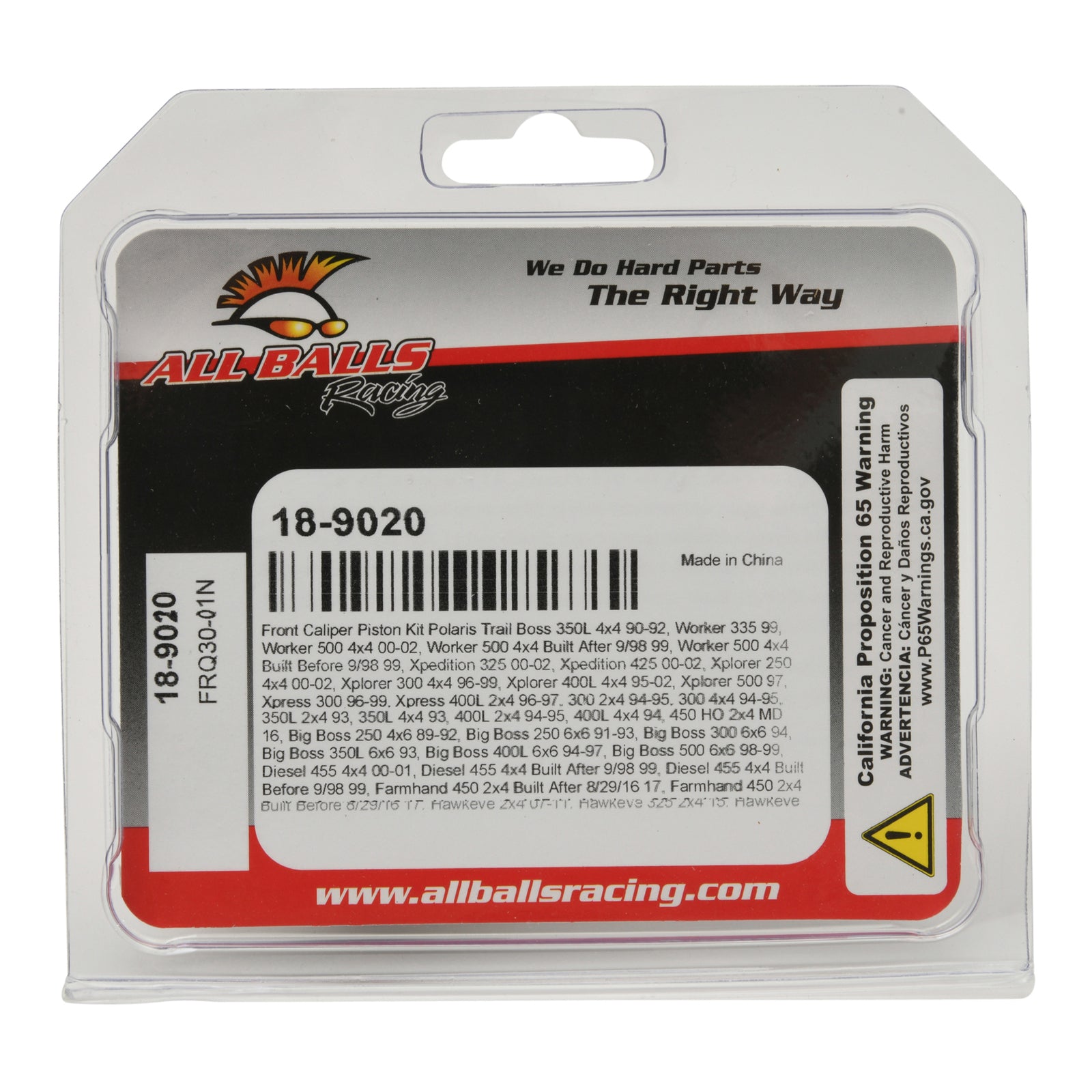 All Balls Racing Calliper Piston Kit (18-9020)