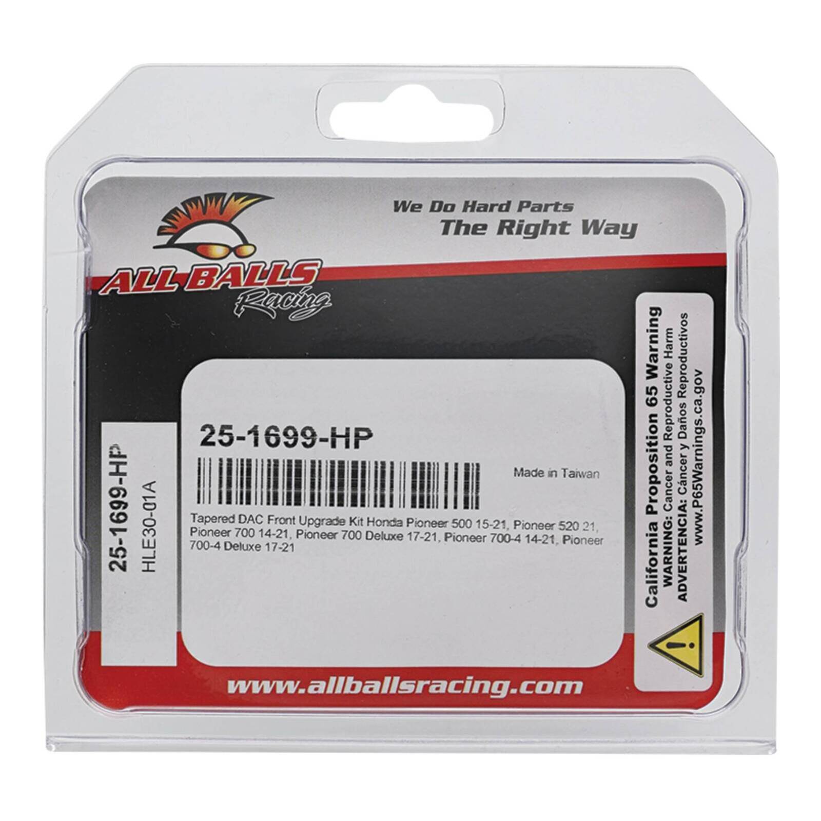 Tapered DAC Wheel Bearing Upgrade Kit