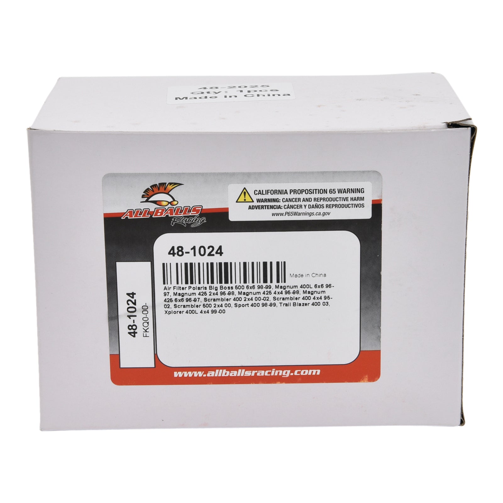 All Balls Racing Air Filter (48-1024)