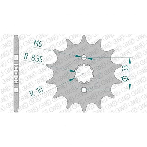 AFAM 14T 520 SUZUKI GS/GSX250 79-82