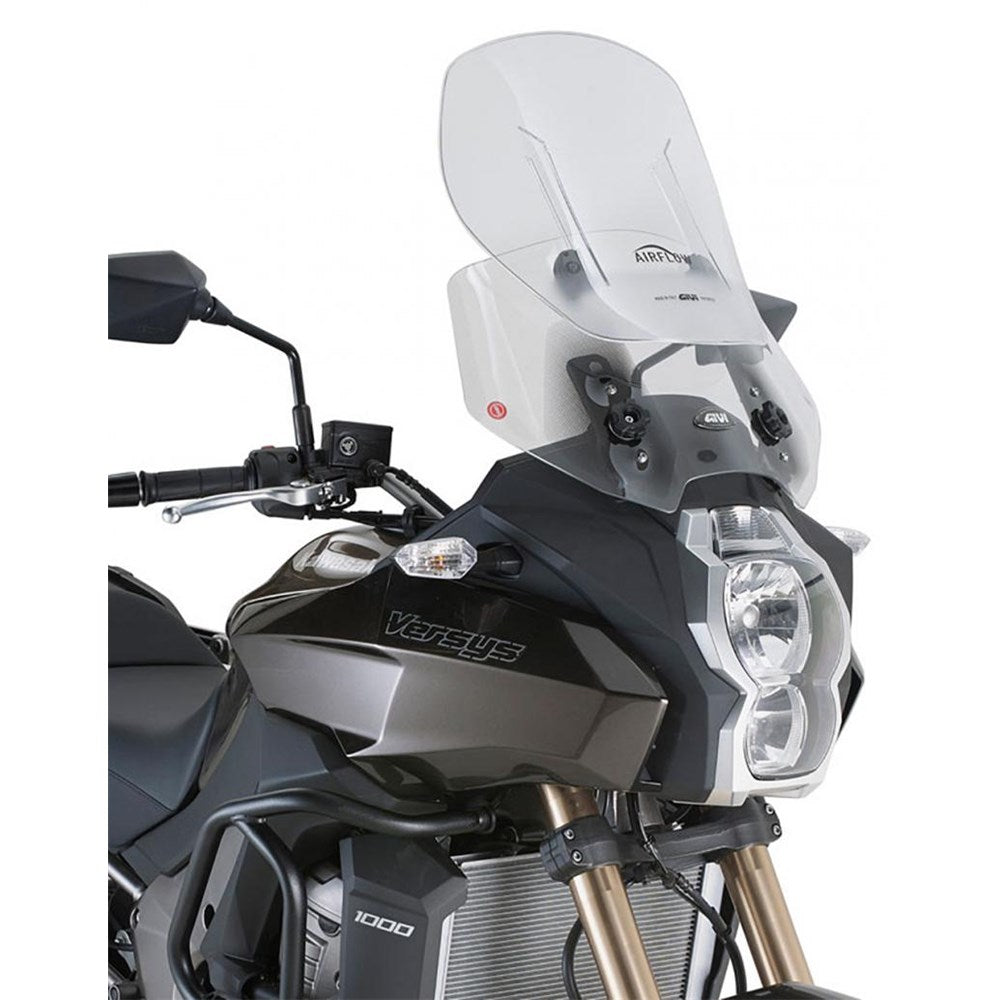 GIVI WINDSCREEN AIRFLOW SLIDING - KAWASAKI VERSYS 650 15-21 / VERSYS 1000 12-16