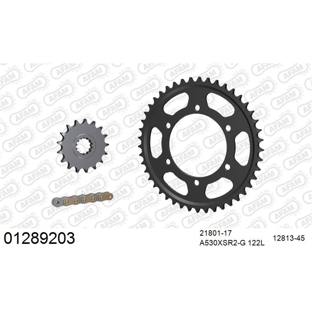 AFAM CHAIN SPROCKET KIT STEEL YAMAHA FZ 1 S 2006-2015