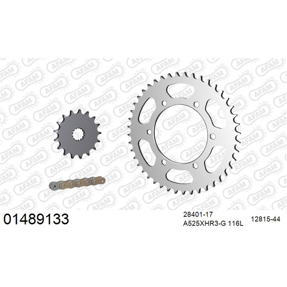 AFAM CHAIN SPROCKET KIT STEEL SUZUKI GSX-S 1000 F 2022-2023