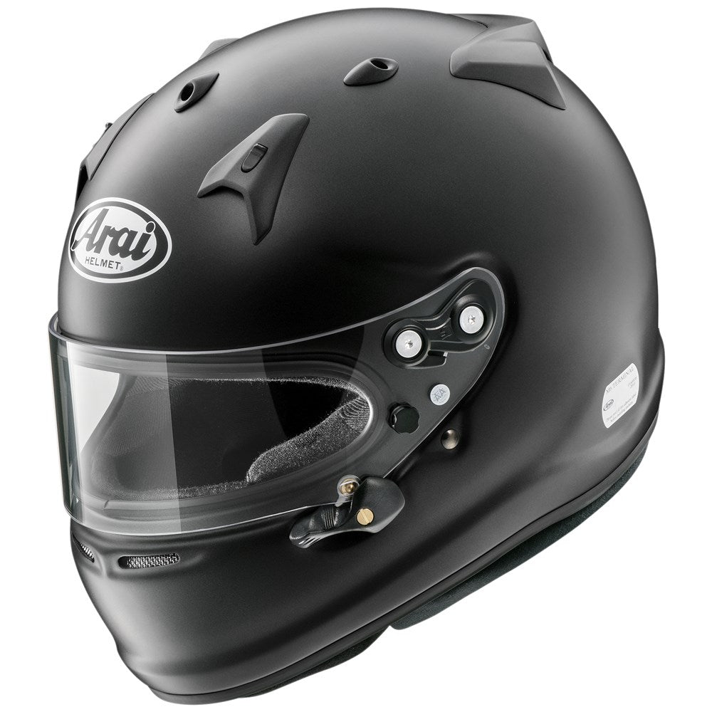ARAI GP-7FRP 8859-2015 FROST BLK W/M6 (MD)