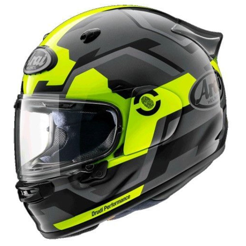 ARAI QUANTIC FACE FLURO YEL (LG)
