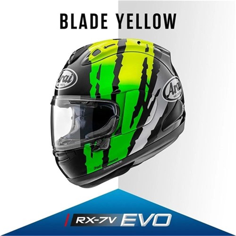 ARAI RX-7V EVO BLADE YLW (XS) #