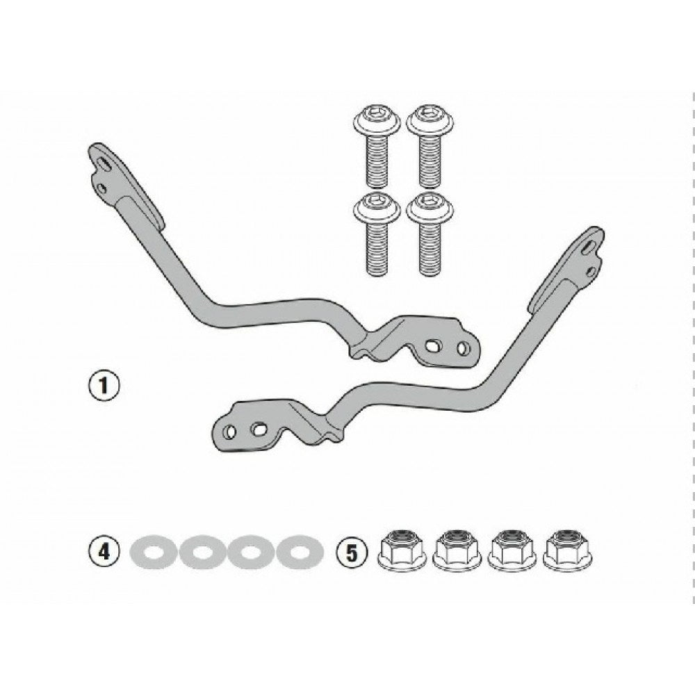 GIVI FITTING KIT FOR SCREEN - ONLY FOR BONNE 865 T100