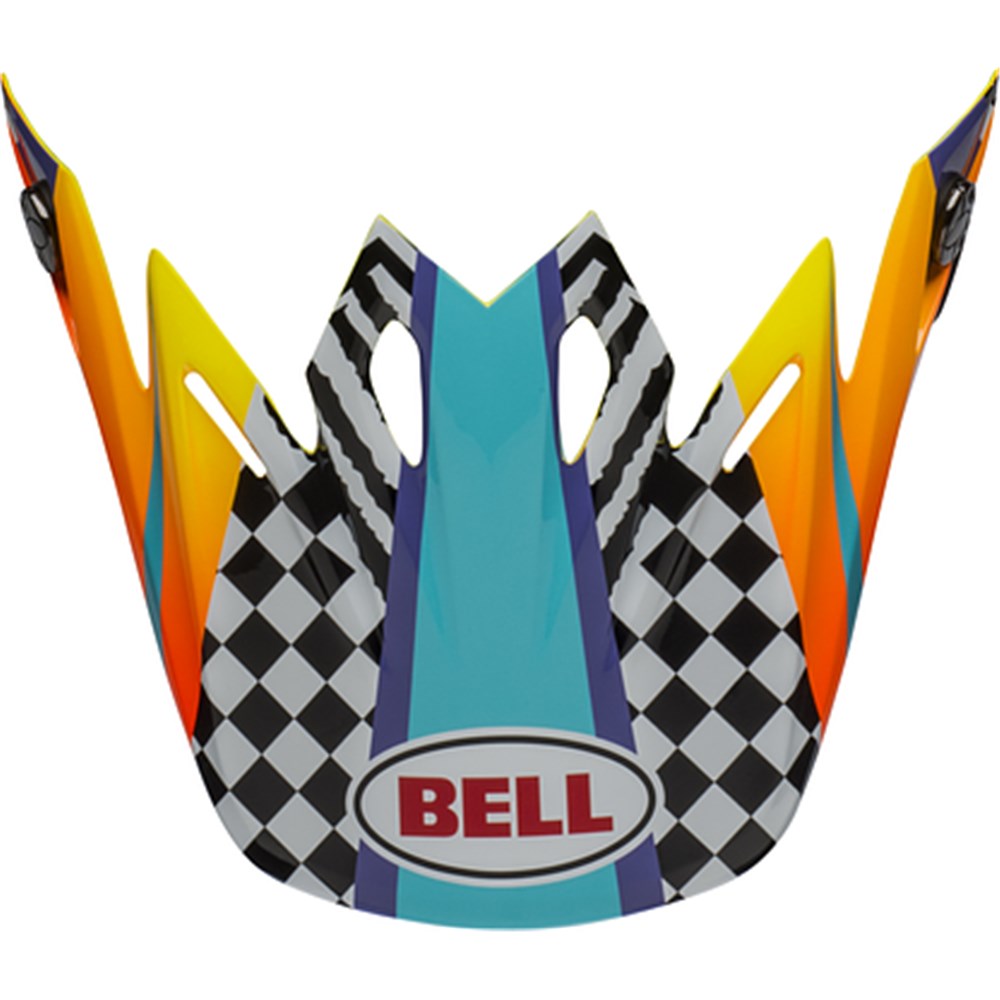 BELL S/P - MOTO-9 MIPS PEAK TAGGER BRKOUT ORG/YEL #