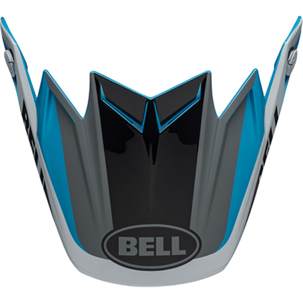 BELL S/P - MOTO-9 FLEX PEAK DIV M/G WHT/BLK/BLU #
