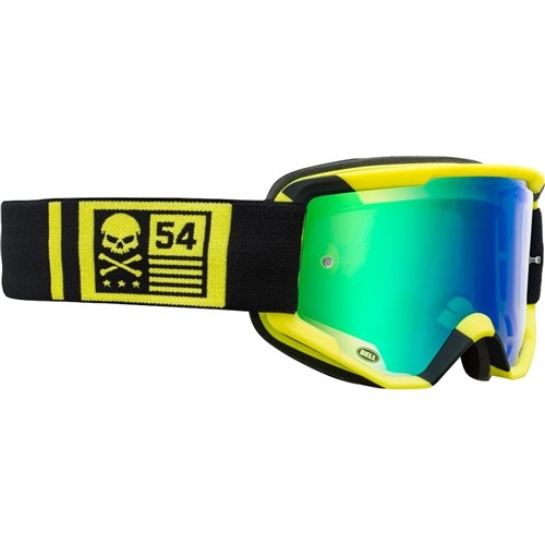 BELL GOGGLES DESCENDER MATT HI-VIZ/BLK XBONES GN/MR 20