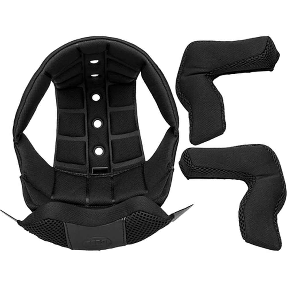 BELL S/P - BROOZER LINER/PAD SET BLK (LG) #