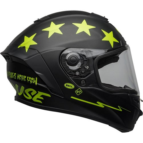 BELL STAR DLX MIPS FASTHOUSE VICTORY CIRCLE MATTE BLACK/HI-VIS
