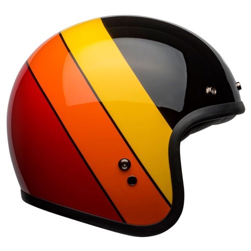 BELL CUSTOM 500 RIFF - BLACK/YELLOW/ORANGE/RED