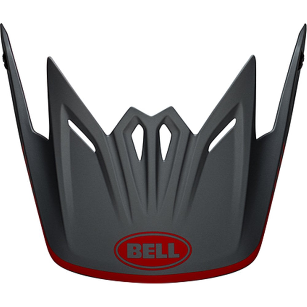 BELL S/P - MOTO-9 YOUTH MIPS PEAK SPECIAL EDITION LOUVER MATT RED/GRY (O/S) #