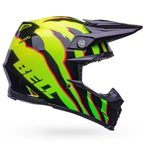 BELL MOTO-9S FLEX CLAW - BLACK/GREEN
