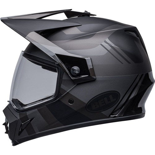 BELL MX-9 ADVENTURE MIPS MAURAUDER BLACKOUT - MATTE GLOSS BLACK