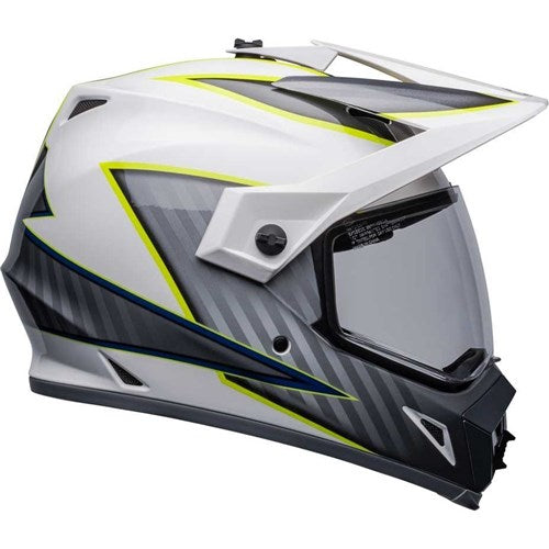 BELL MX-9 ADVENTURE MIPS DALTON - WHITE/HI-VIZ YELLOW