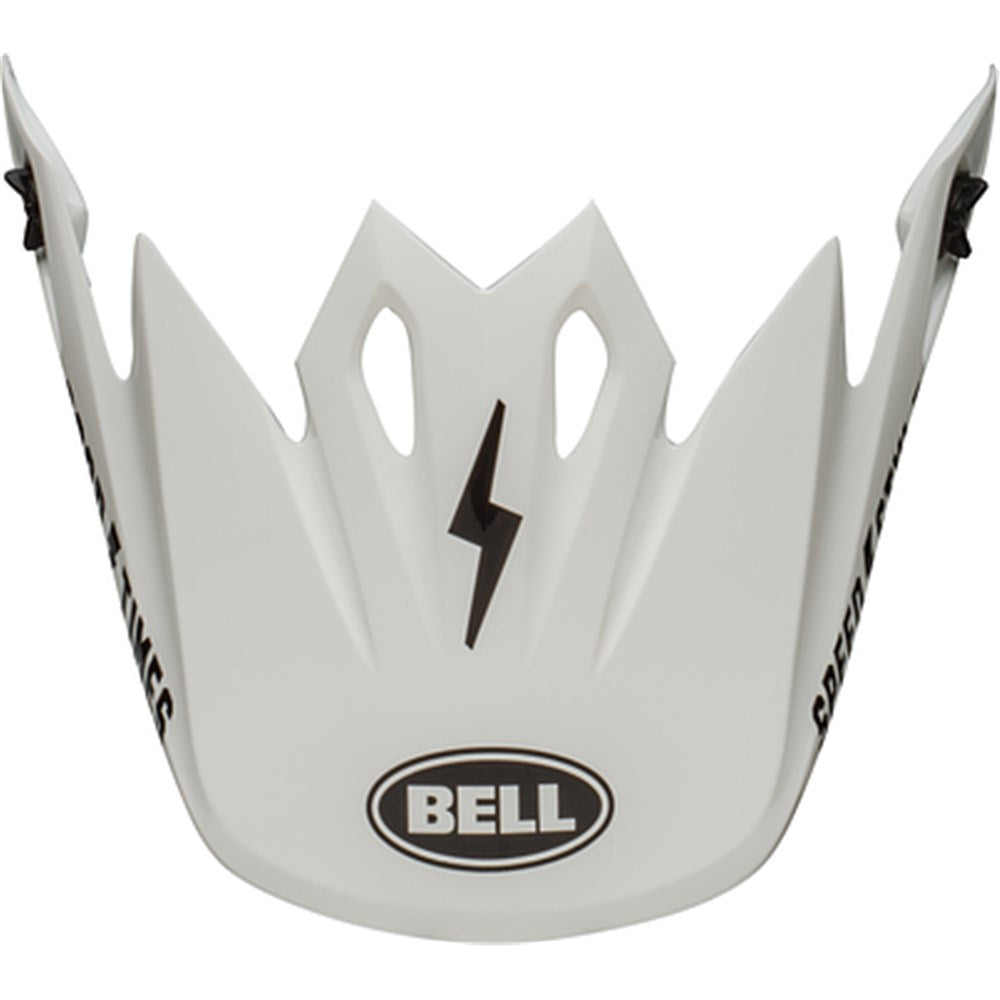 BELL S/P - MX-9 MIPS PEAK FASTHOUSE WHT/BLK #