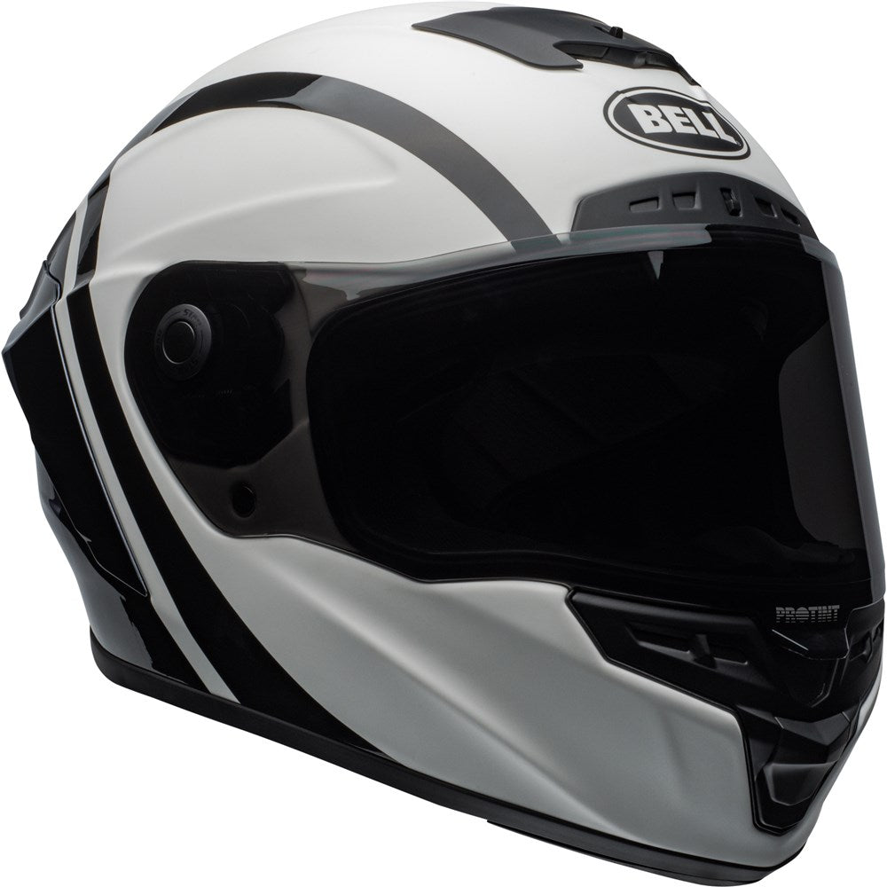 BELL RACESTAR DLX TANTRUM 2 M/G BLK/WHT (MD) ##