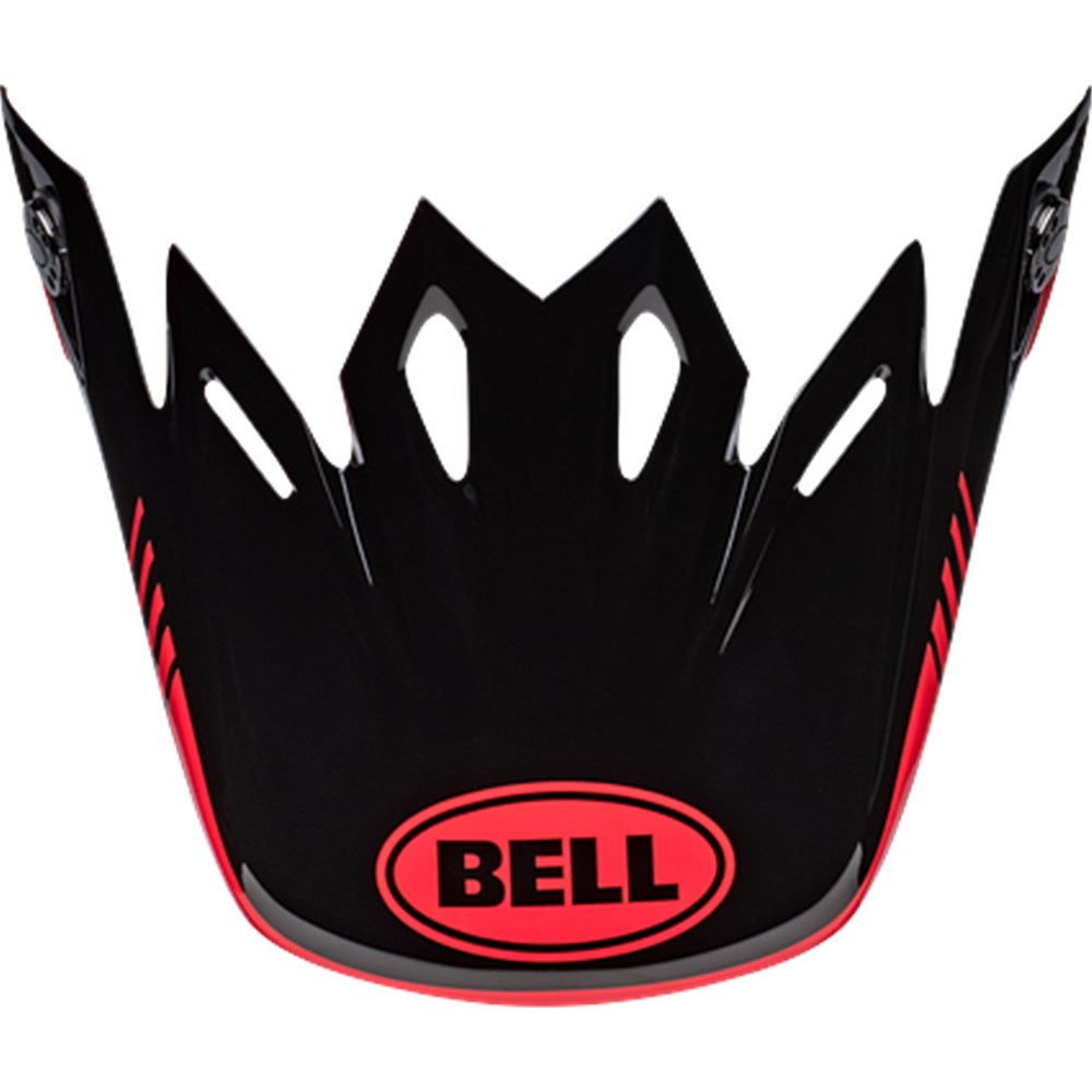 BELL S/P - MOTO-9 MIPS PEAK LOUVER BLK/RED #