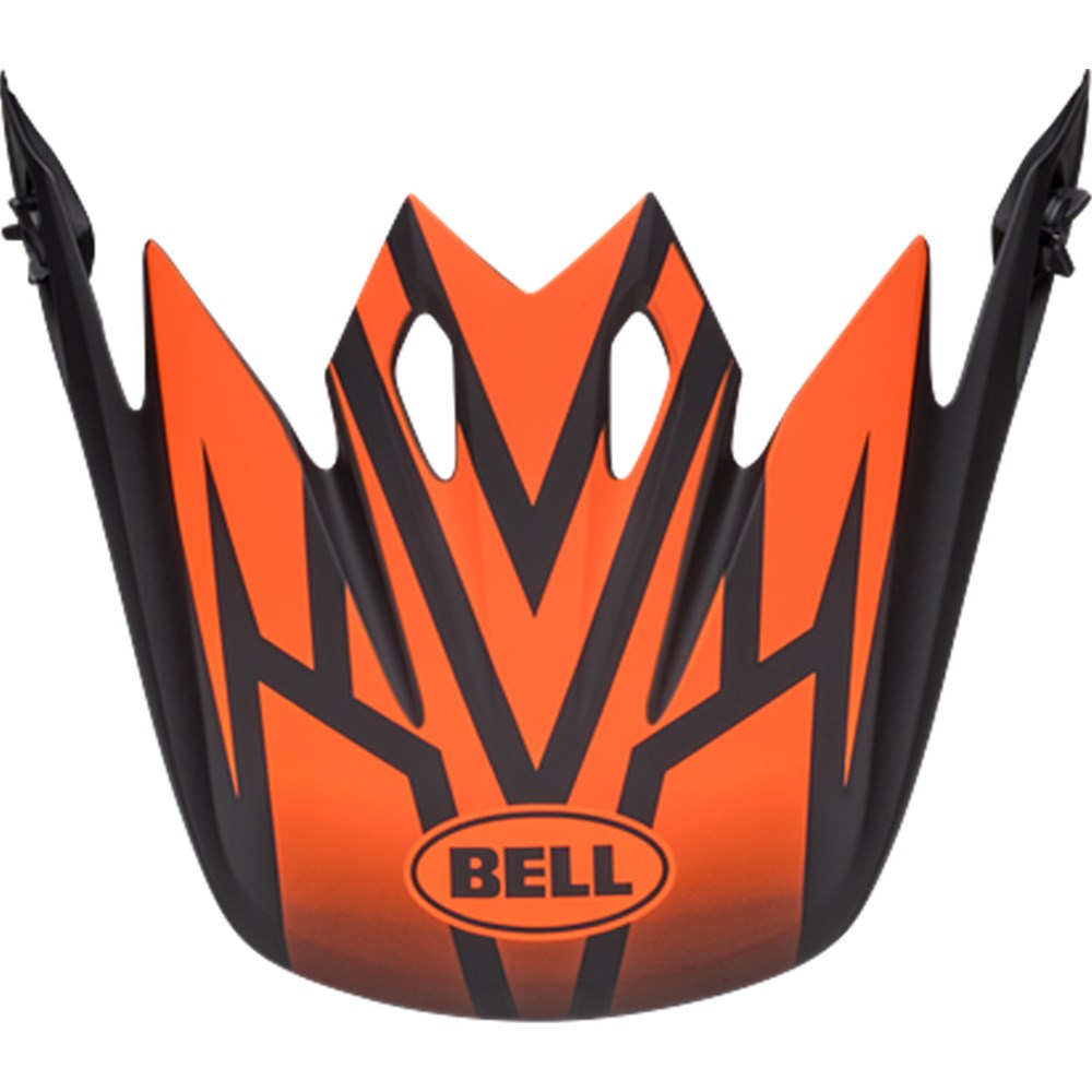 BELL S/P - MX-9 MIPS PEAK DISRUPT MATT BLK/ORANGE #