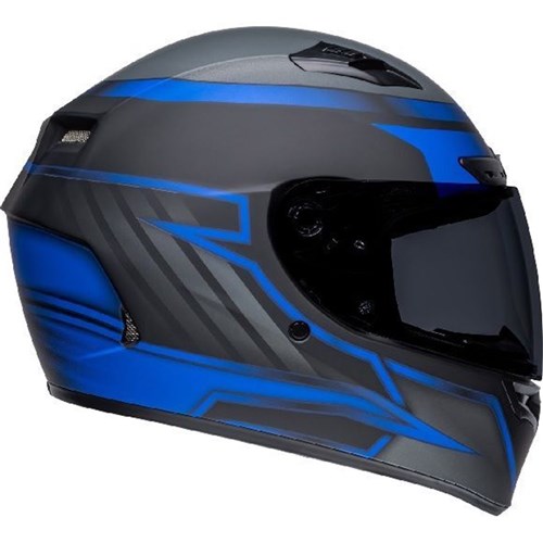BELL QUALIFIER DLX MIPS RAISER - MATTE BLACK/BLUE