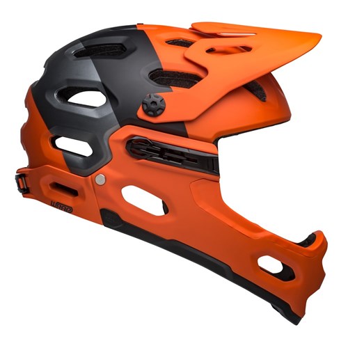 BELL SUPER 3R MIPS MATT ORG/BLK (LG) 22