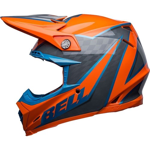 BELL MOTO-9S FLEX SPRITE - ORANGE/GREY