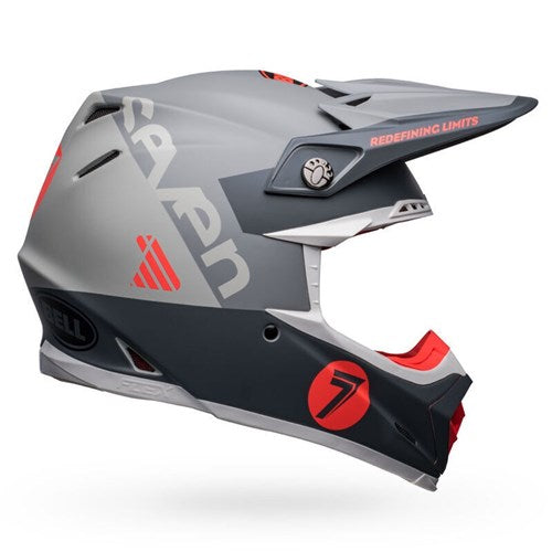 BELL MOTO-9S FLEX SEVEN VANGUARD LIMITED EDITION - MATTE CHARCOAL/ORANGE