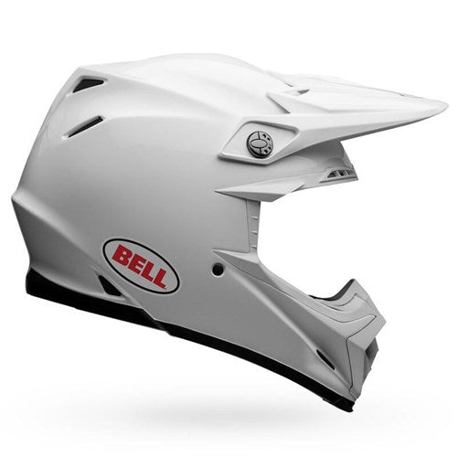 BELL MOTO-9S FLEX SOLID - WHITE
