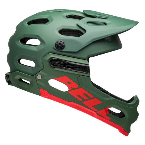 BELL SUPER 3R MIPS MATT DK GRN/INFRARED (LG) 24