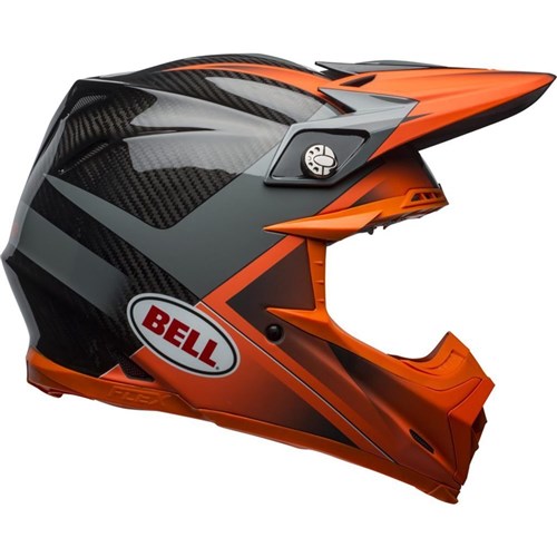 BELL MOTO-9 FLEX HOUND - ORANGE/CHARCOAL