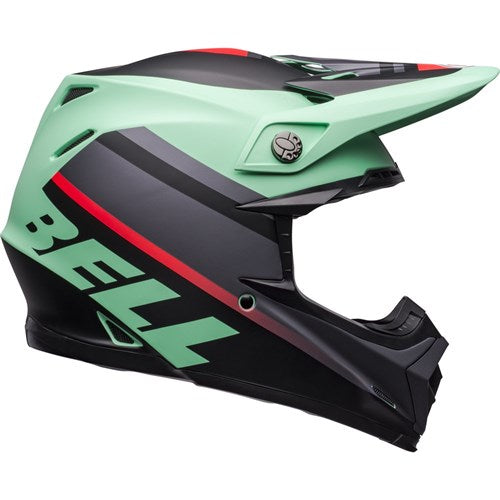 BELL MOTO-9 MIPS PROPHECY - MATTE GREEN/INFRARED/BLACK