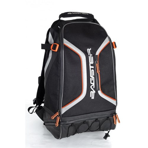 #BAGSTER PEAKS BACKPACK BLACK/ORANGE 36L