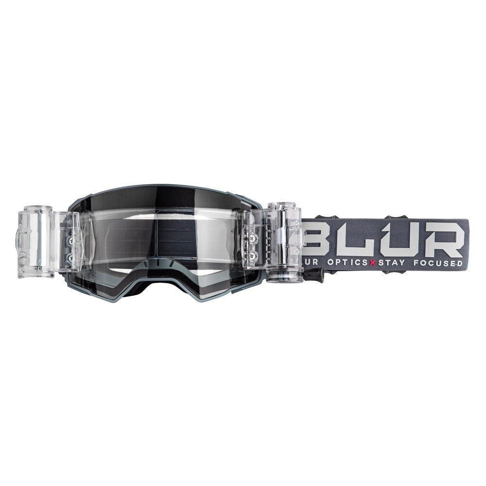 BLUR B-60 ROLL OFF GOGGLE CEMENT MATT GRY (TAC ANTI-FOG LENS)