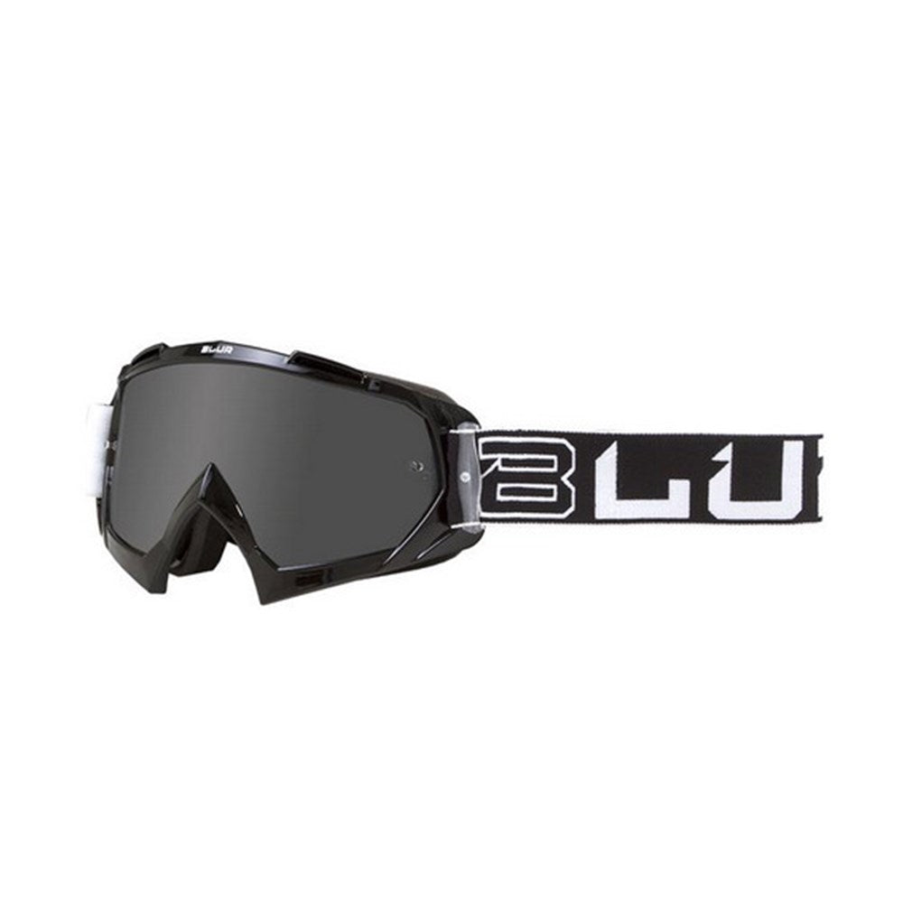 BLUR B-10 GOGGLE TWO FACE BLU/BLK/WHT (SIL LENS)