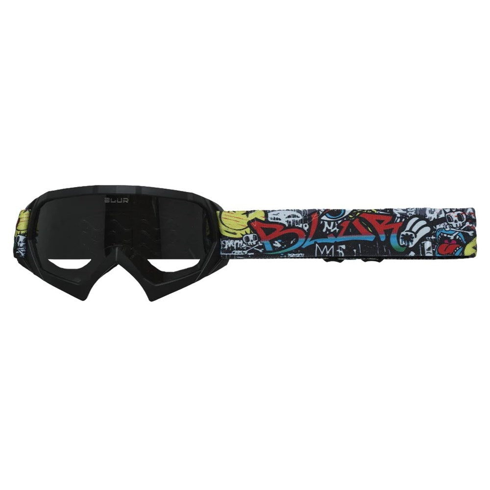 BLUR B-10 GOGGLE BLK/MULTI YOUTH