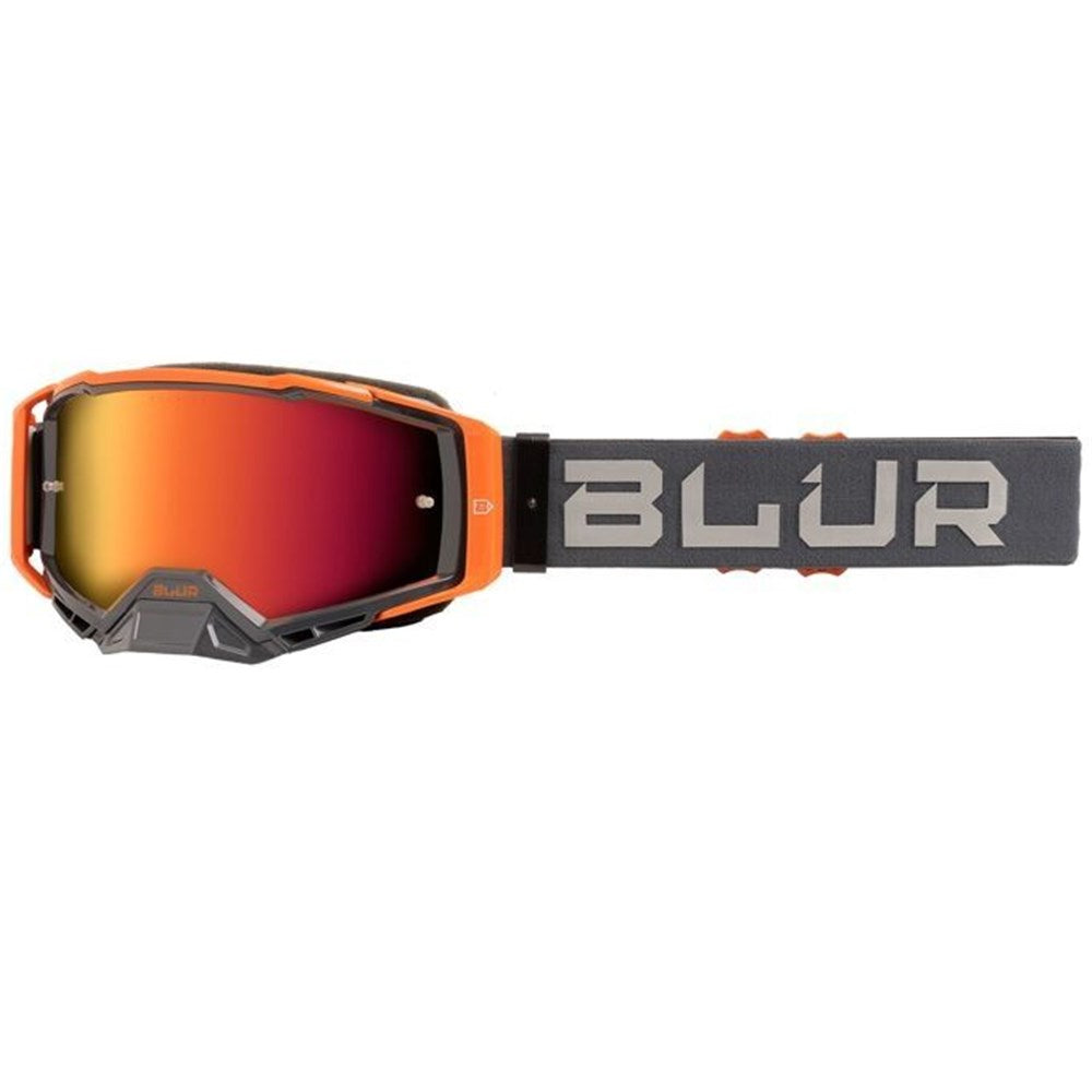 BLUR B-40 GOGGLE GRY/ORG (ORG LENS)