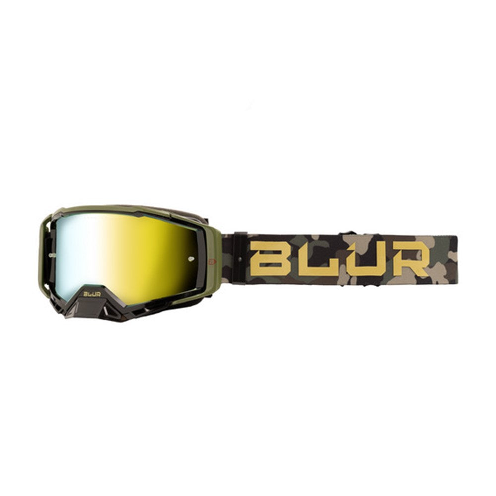 BLUR B-40 LENS RAD GLD W/TEAR OFF PINS