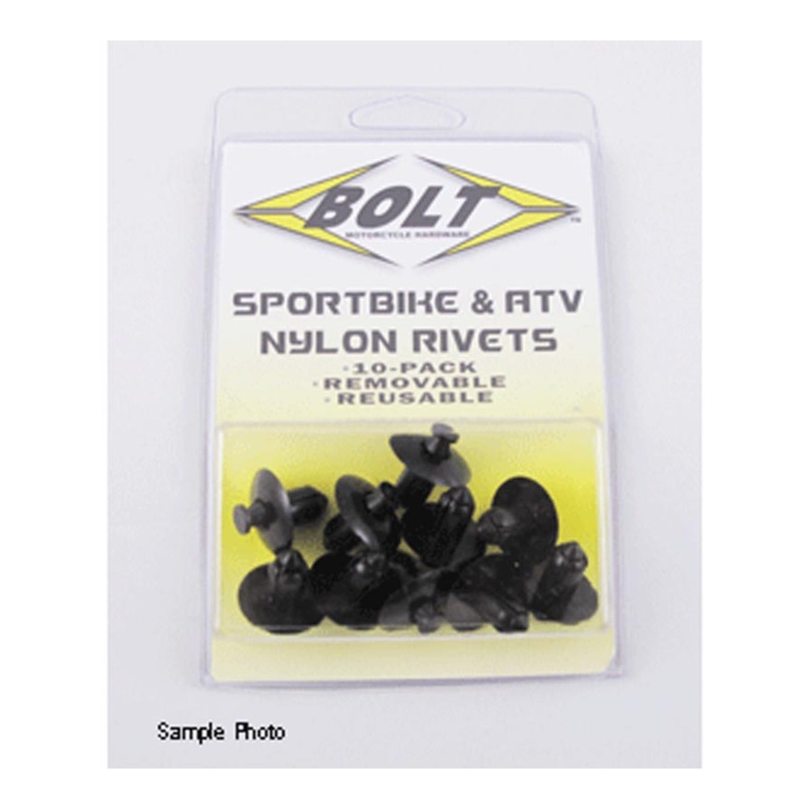 Bolt M8 Nylon Push Rivets 2005 8SRIV (Pack of 10)