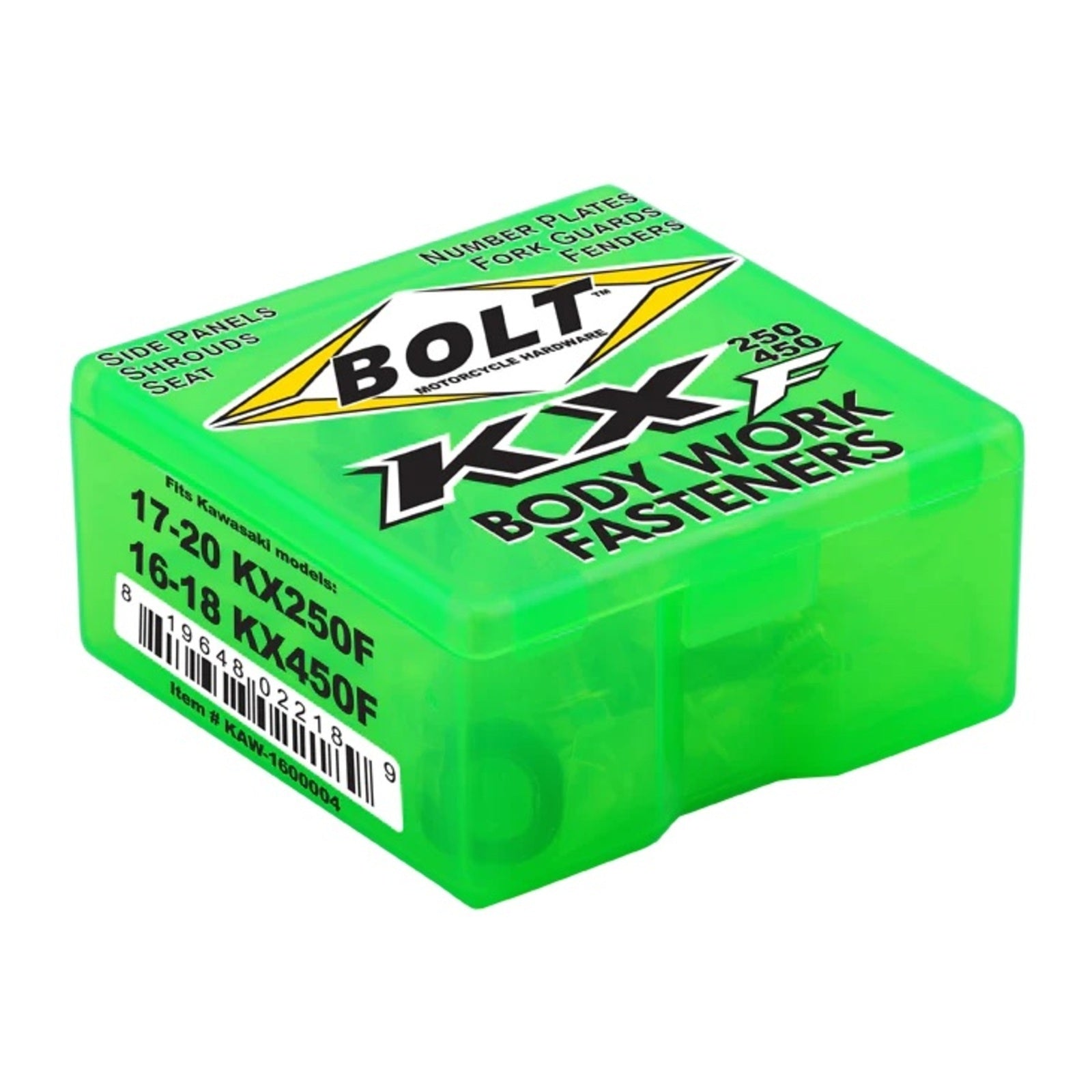 Bolt Body Work Fastener Kit Kawasaki KX450F '16-'18 / KX250F '17-'20