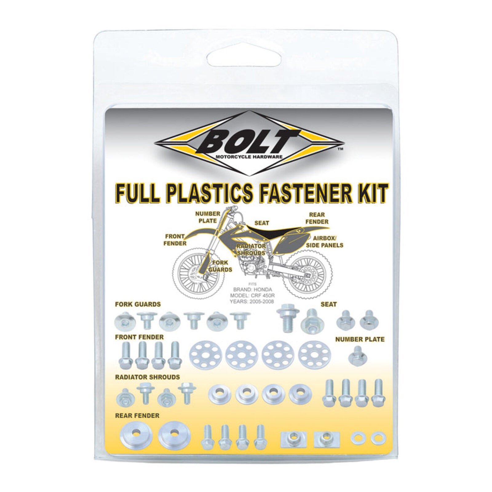 Bolt Body Work Fastener Kit Suzuki RM125/250 '04-'06 (SUZ0108120)