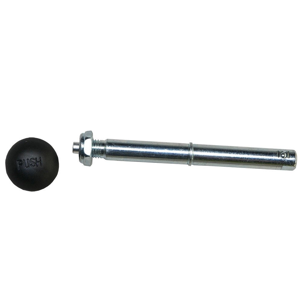 BURLEY AXLE W/NUT & DUST CAP PB WHL