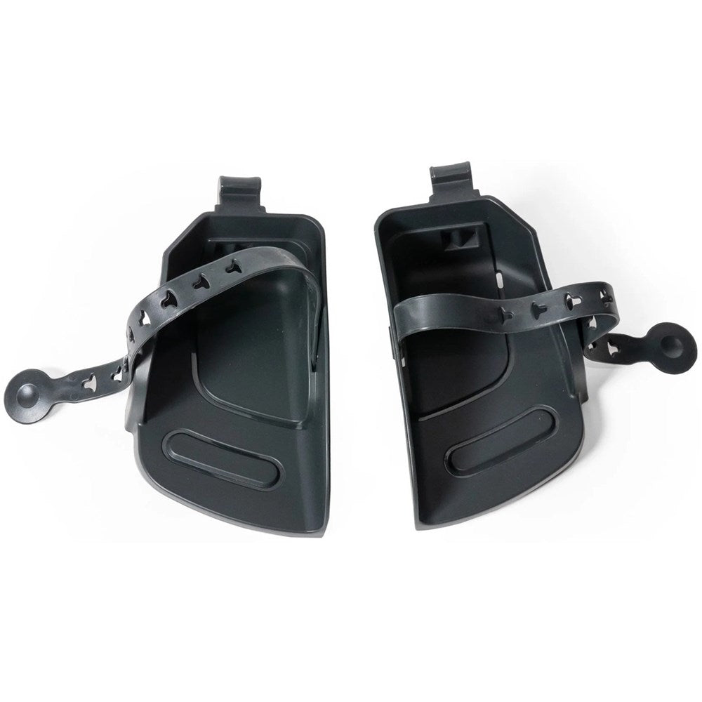 BURLEY DASH FOOTRESTS WITH STRAP BLK