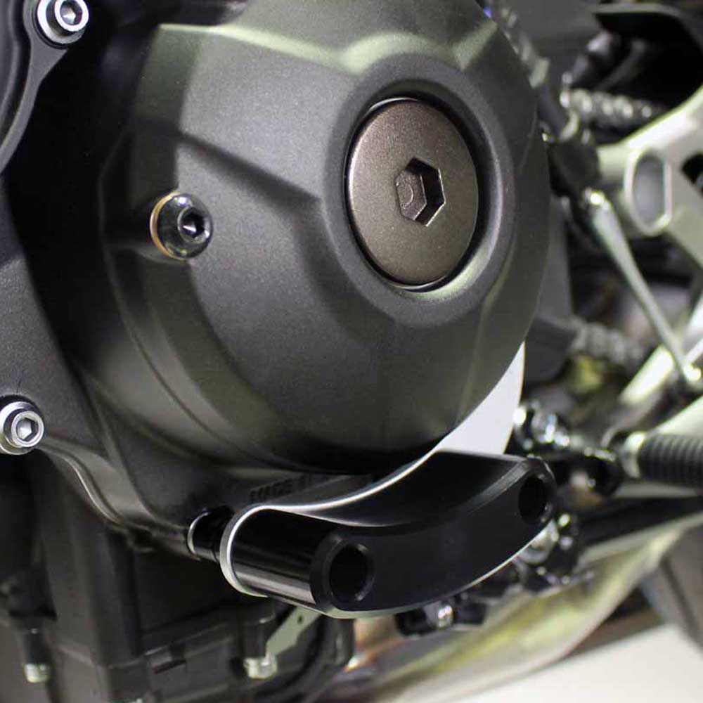 OGGY CASE SAVER YAMAHA MT-09 & MT-09 SP 13-20, TRACER 900 15-20 & XSR 900 16-21 (Black Knobb) - CS001