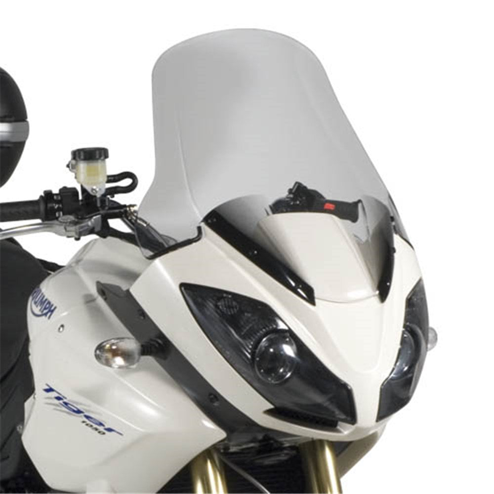 GIVI WINDSCREEN TRANSPARENT - TRIUMPH TIGER 1050 07-12 / TIGER SPORT 1050 13-15