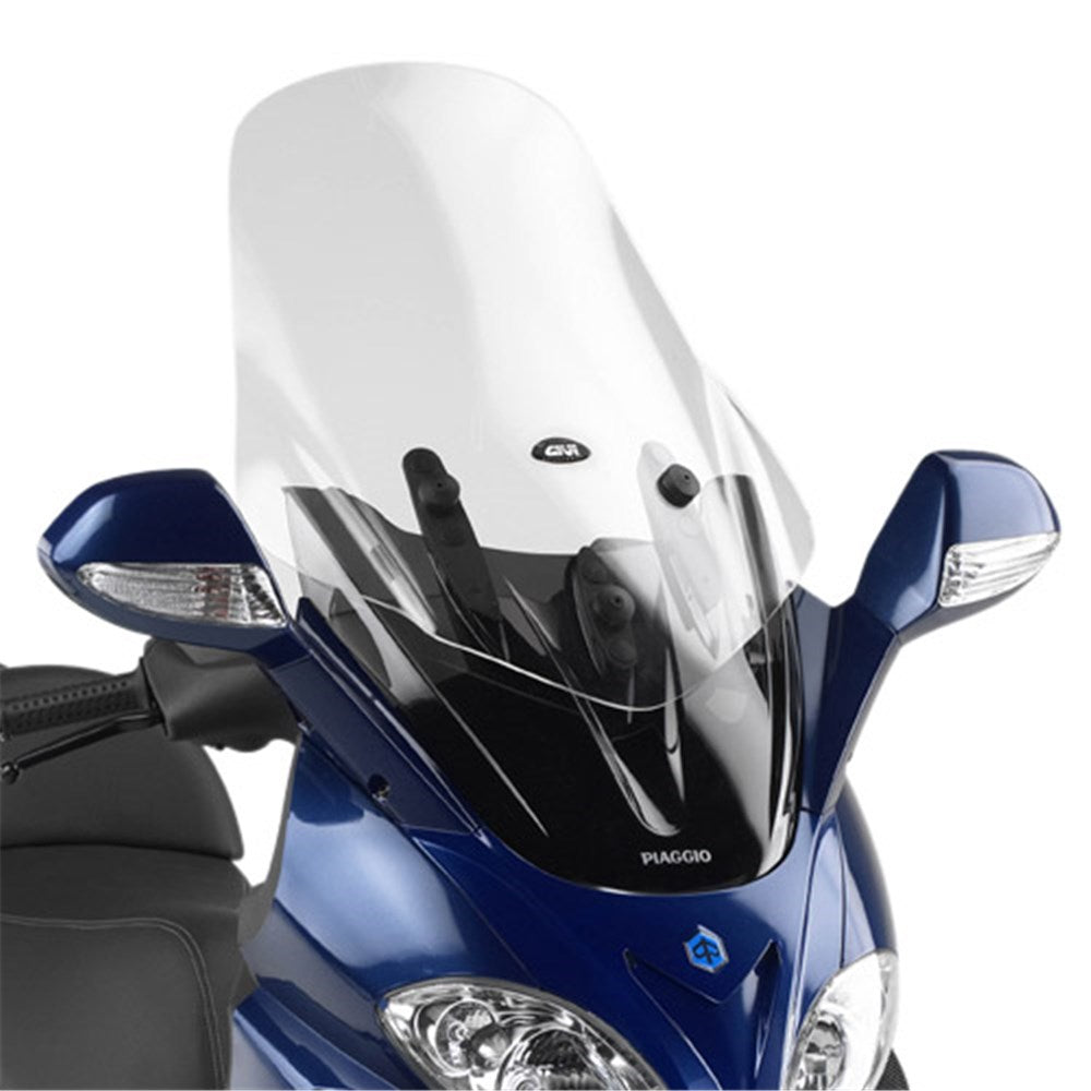 GIVI WINDSCREEN TRANSPARENT - PIAGGIO X9 200-500 03-05