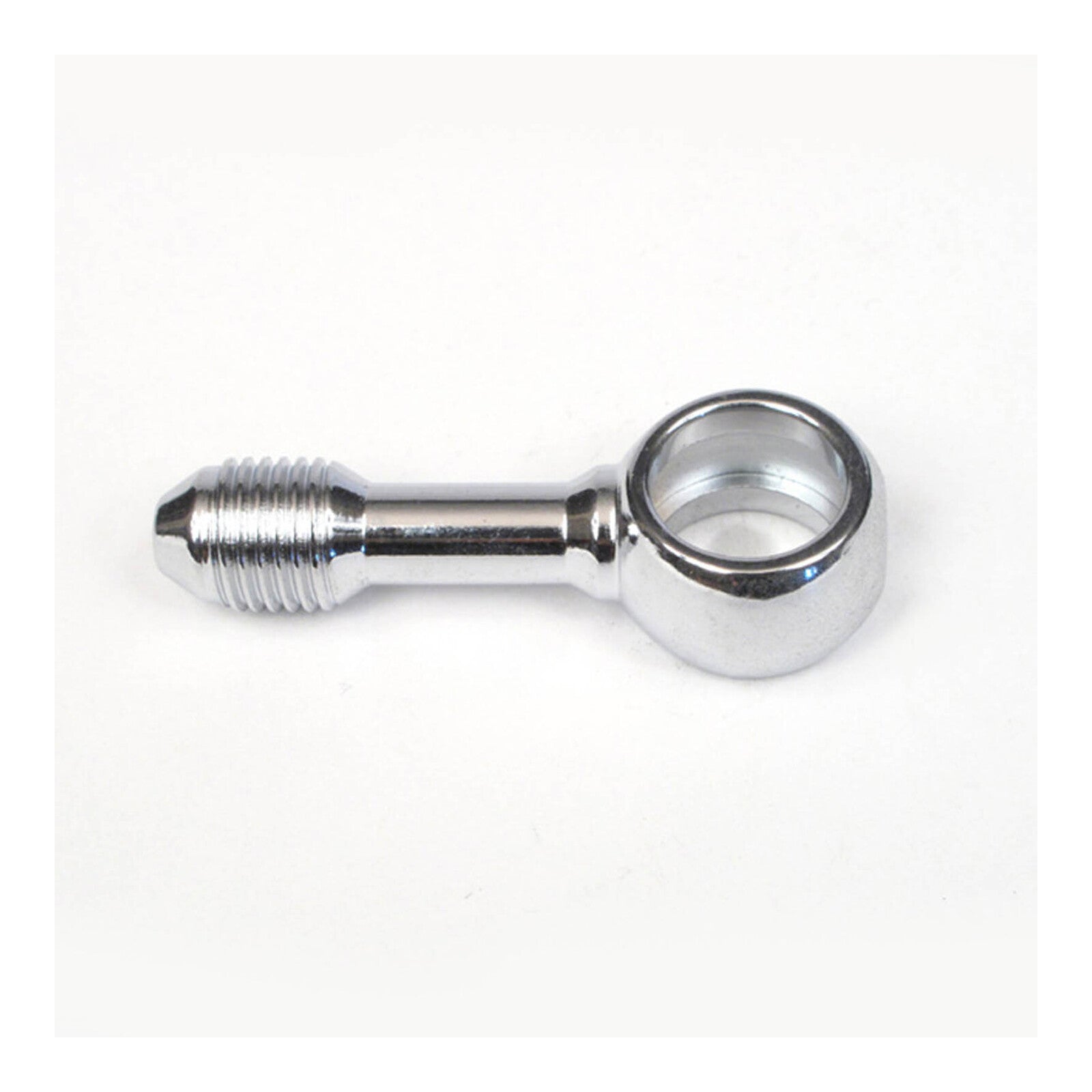 Whites Brake - 11mm (7/16) Banjo - Straight Chrome Steel